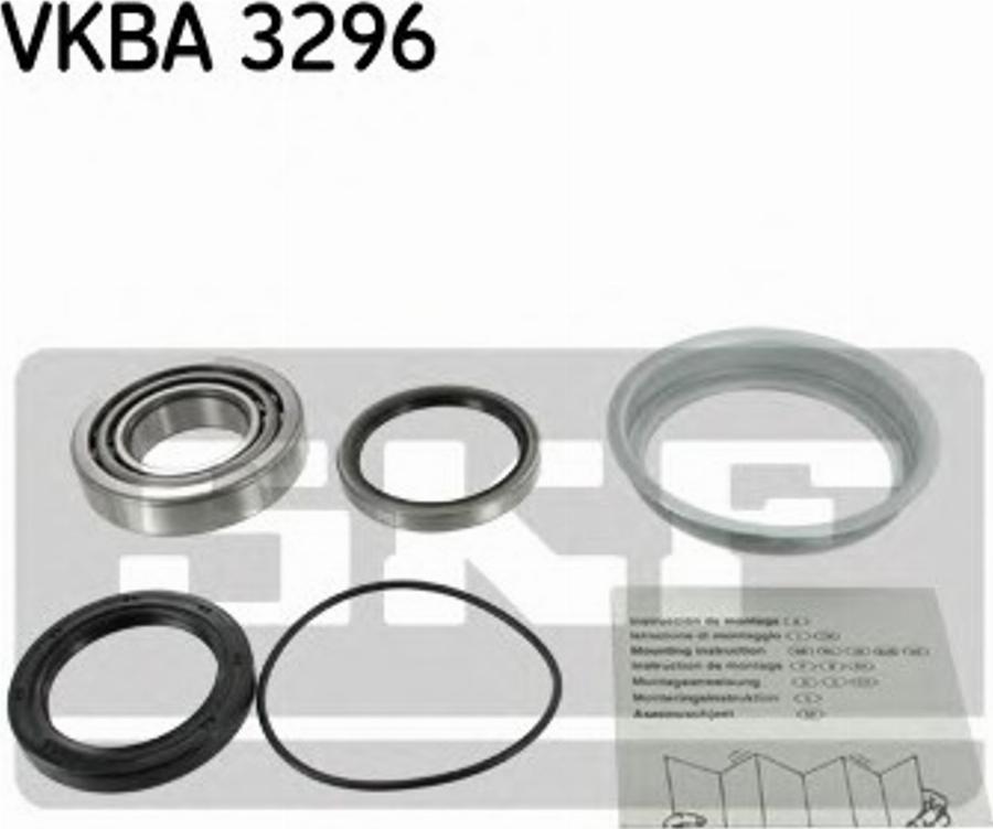 SKF VKBA3296 - Комплект подшипника ступицы колеса unicars.by