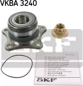 SKF VKBA 3240 - Комплект подшипника ступицы колеса unicars.by