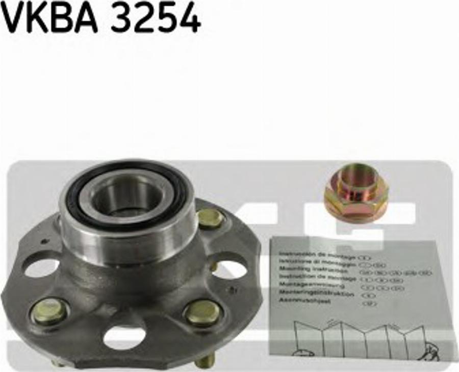 SKF VKBA 3254 - Ступица колеса, поворотный кулак unicars.by