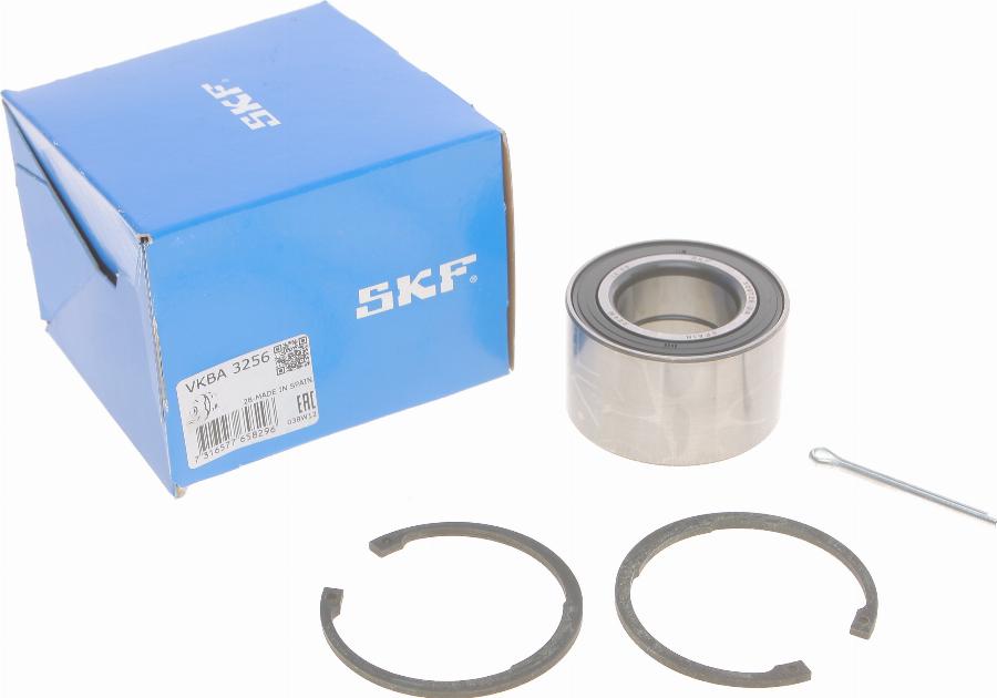 SKF VKBA 3256 - Комплект подшипника ступицы колеса unicars.by