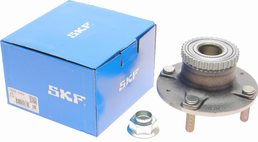 SKF VKBA 3269 - Комплект подшипника ступицы колеса unicars.by