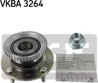 SKF VKBA 3264 - Ступица колеса, поворотный кулак unicars.by