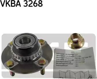 SKF VKBA 3268 - Ступица колеса, поворотный кулак unicars.by