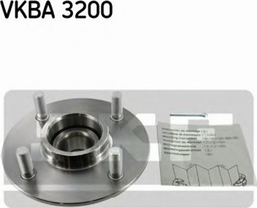 SKF VKBA3200 - Ступица колеса, поворотный кулак unicars.by