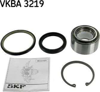 SKF VKBA 3219 - Комплект подшипника ступицы колеса unicars.by