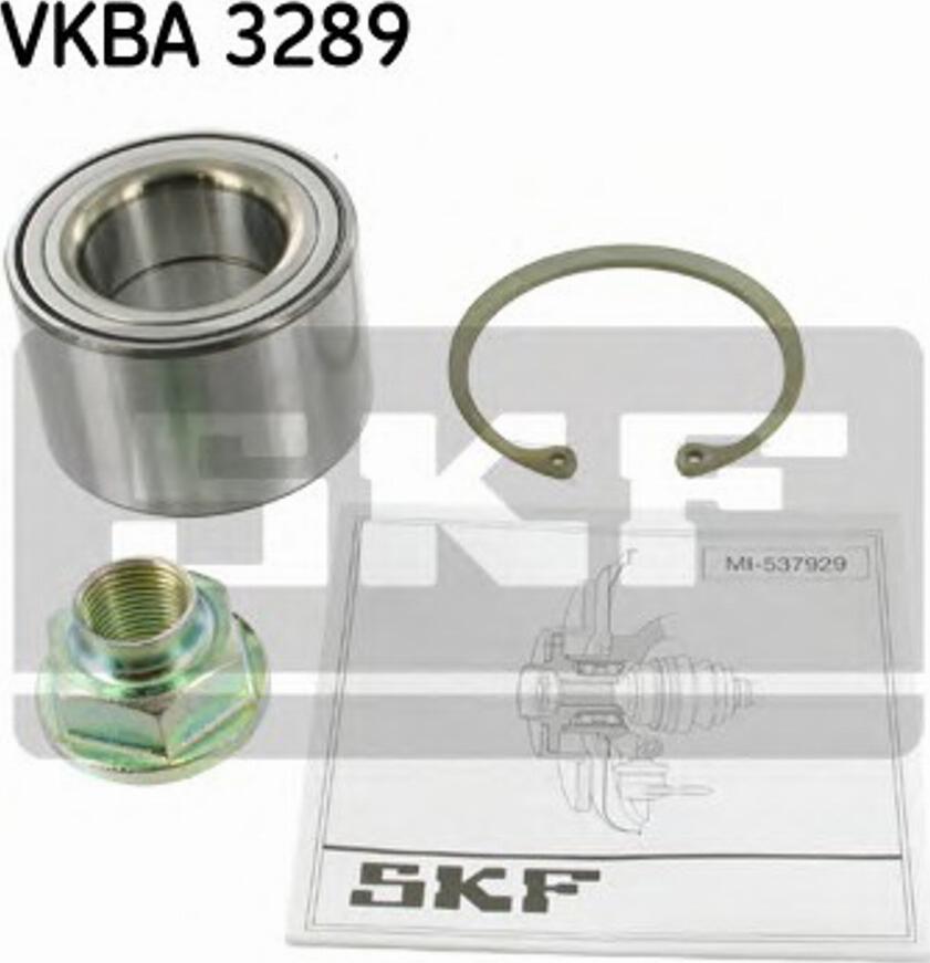 SKF VKBA3289 - Комплект подшипника ступицы колеса unicars.by