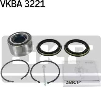 SKF VKBA 3221 - Комплект подшипника ступицы колеса unicars.by