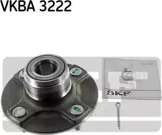 SKF VKBA 3222 - Ступица колеса, поворотный кулак unicars.by