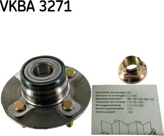 SKF VKBA 3271 - Ступица колеса, поворотный кулак unicars.by