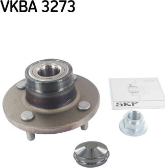 SKF VKBA 3273 - Комплект подшипника ступицы колеса unicars.by