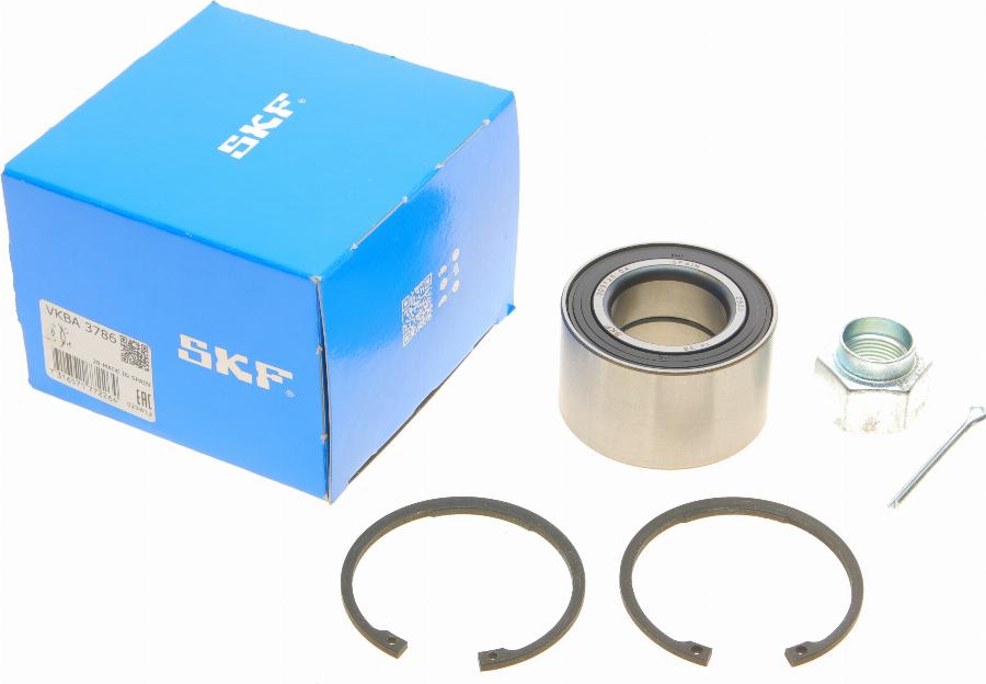 SKF VKBA 3786 - Комплект подшипника ступицы колеса unicars.by