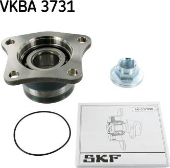 SKF VKBA 3731 - Комплект подшипника ступицы колеса unicars.by