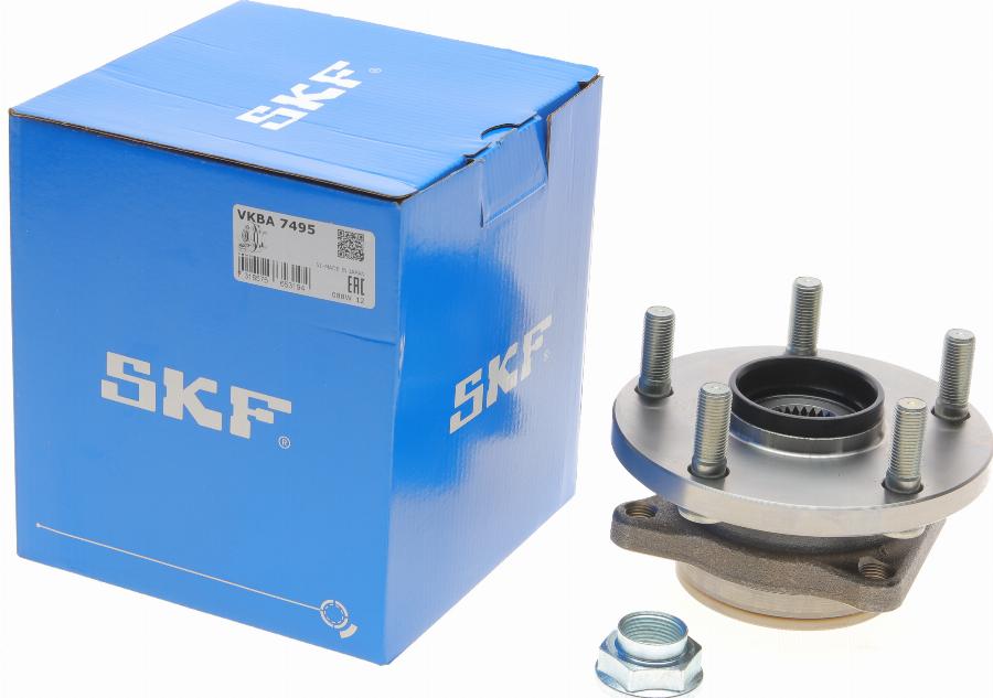 SKF VKBA 7495 - Комплект подшипника ступицы колеса unicars.by