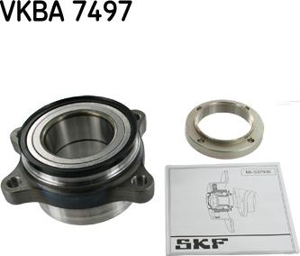 SKF VKBA 7497 - Комплект подшипника ступицы колеса unicars.by