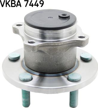 SKF VKBA 7449 - Комплект подшипника ступицы колеса unicars.by