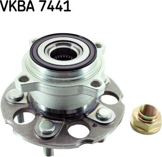 SKF VKBA 7441 - Комплект подшипника ступицы колеса unicars.by