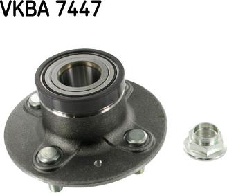 SKF VKBA 7447 - Комплект подшипника ступицы колеса unicars.by