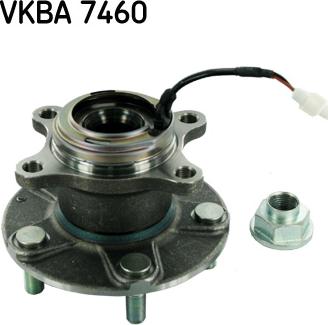 SKF VKBA 7460 - Комплект подшипника ступицы колеса unicars.by