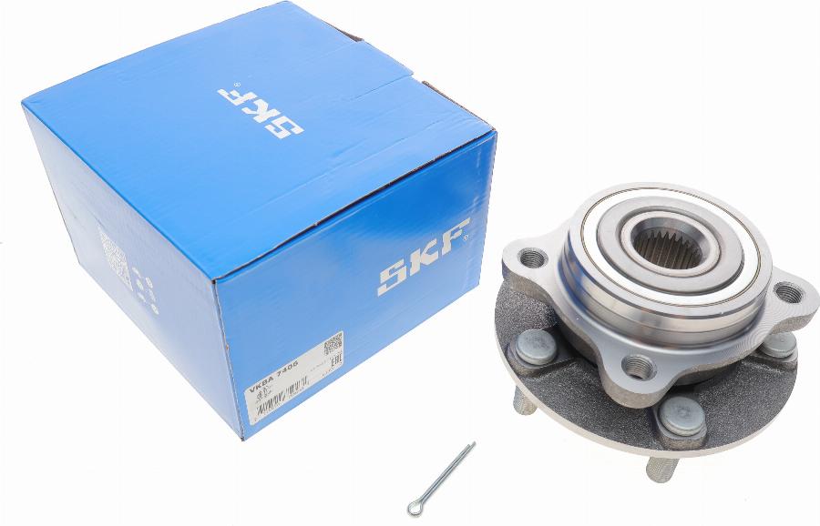 SKF VKBA 7406 - Комплект подшипника ступицы колеса unicars.by