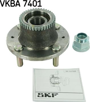 SKF VKBA 7401 - Комплект подшипника ступицы колеса unicars.by