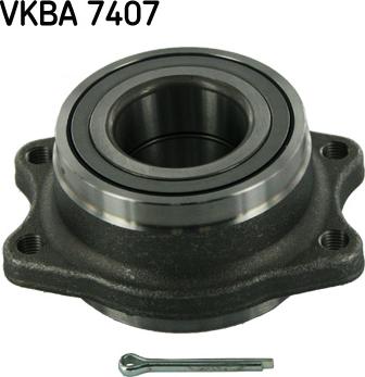 SKF VKBA 7407 - Комплект подшипника ступицы колеса unicars.by