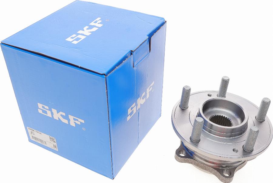 SKF VKBA 7414 - Комплект подшипника ступицы колеса unicars.by