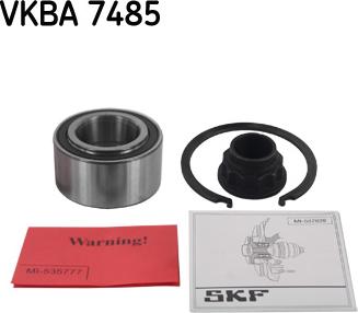 SKF VKBA 7485 - Комплект подшипника ступицы колеса unicars.by