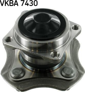 SKF VKBA 7430 - Комплект подшипника ступицы колеса unicars.by