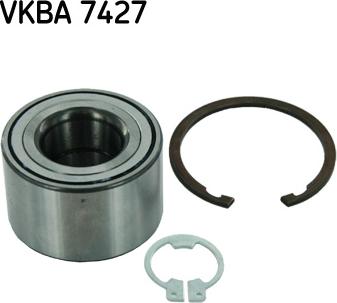 SKF VKBA 7427 - Комплект подшипника ступицы колеса unicars.by