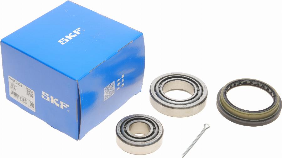 SKF VKBA 7474 - Комплект подшипника ступицы колеса unicars.by