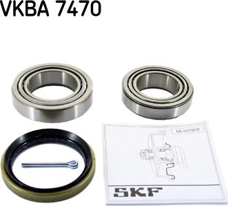 SKF VKBA 7470 - Комплект подшипника ступицы колеса unicars.by