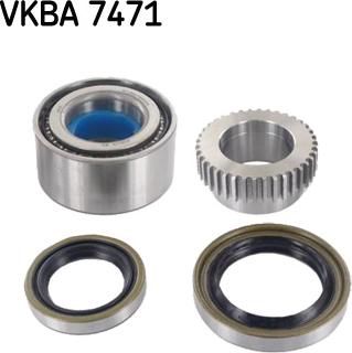 SKF VKBA 7471 - Комплект подшипника ступицы колеса unicars.by