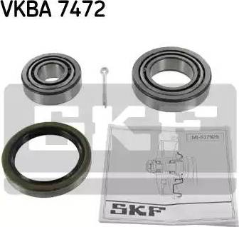 SKF VKBA 7472 - Комплект подшипника ступицы колеса unicars.by