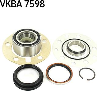 SKF VKBA 7598 - Комплект подшипника ступицы колеса unicars.by