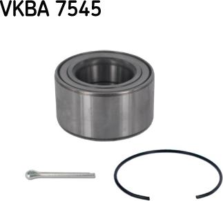 SKF VKBA 7545 - Комплект подшипника ступицы колеса unicars.by