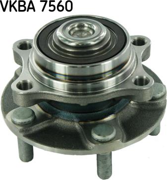 SKF VKBA 7560 - Комплект подшипника ступицы колеса unicars.by