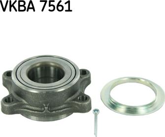 SKF VKBA 7561 - Комплект подшипника ступицы колеса unicars.by