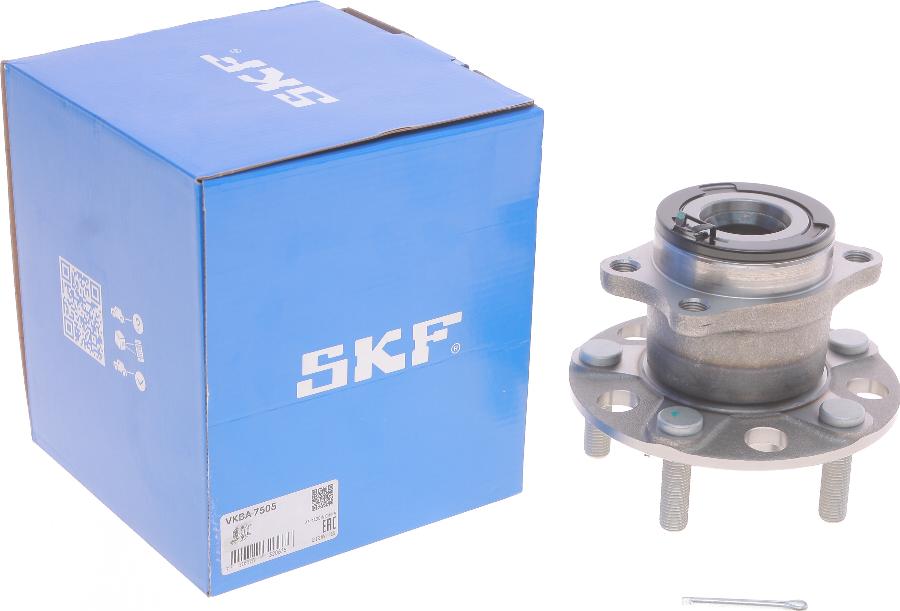 SKF VKBA 7505 - Комплект подшипника ступицы колеса unicars.by