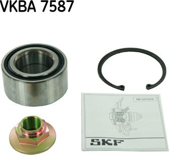 SKF VKBA 7587 - Комплект подшипника ступицы колеса unicars.by