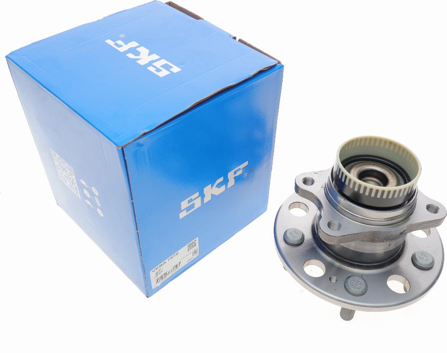 SKF VKBA 7570 - Комплект подшипника ступицы колеса unicars.by