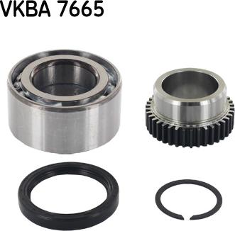 SKF VKBA 7665 - Комплект подшипника ступицы колеса unicars.by