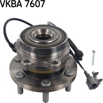 SKF VKBA 7607 - Комплект подшипника ступицы колеса unicars.by