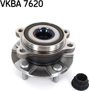 SKF VKBA 7620 - Комплект подшипника ступицы колеса unicars.by