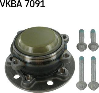 SKF VKBA 7091 - Комплект подшипника ступицы колеса unicars.by