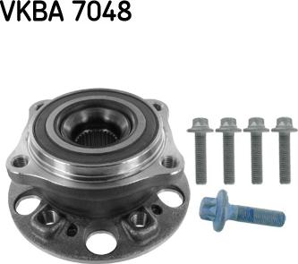 SKF VKBA 7048 - Комплект подшипника ступицы колеса unicars.by