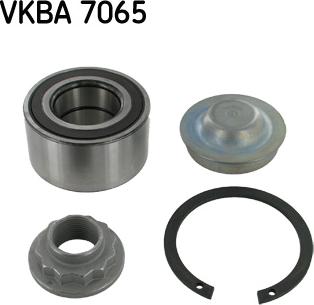 SKF VKBA 7065 - Комплект подшипника ступицы колеса unicars.by