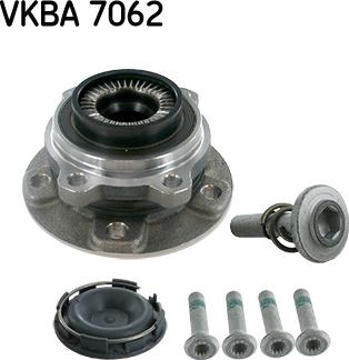 SKF VKBA 7062 - Комплект подшипника ступицы колеса unicars.by