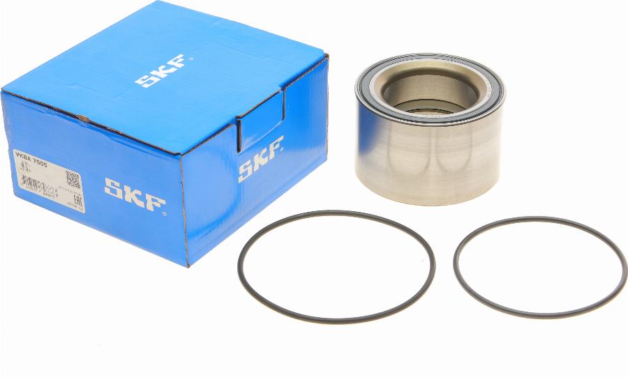 SKF VKBA 7005 - Комплект подшипника ступицы колеса unicars.by