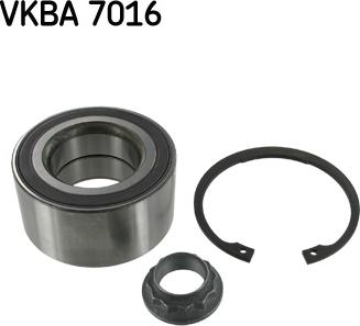 SKF VKBA 7016 - Комплект подшипника ступицы колеса unicars.by