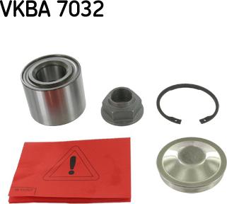 SKF VKBA 7032 - Комплект подшипника ступицы колеса unicars.by